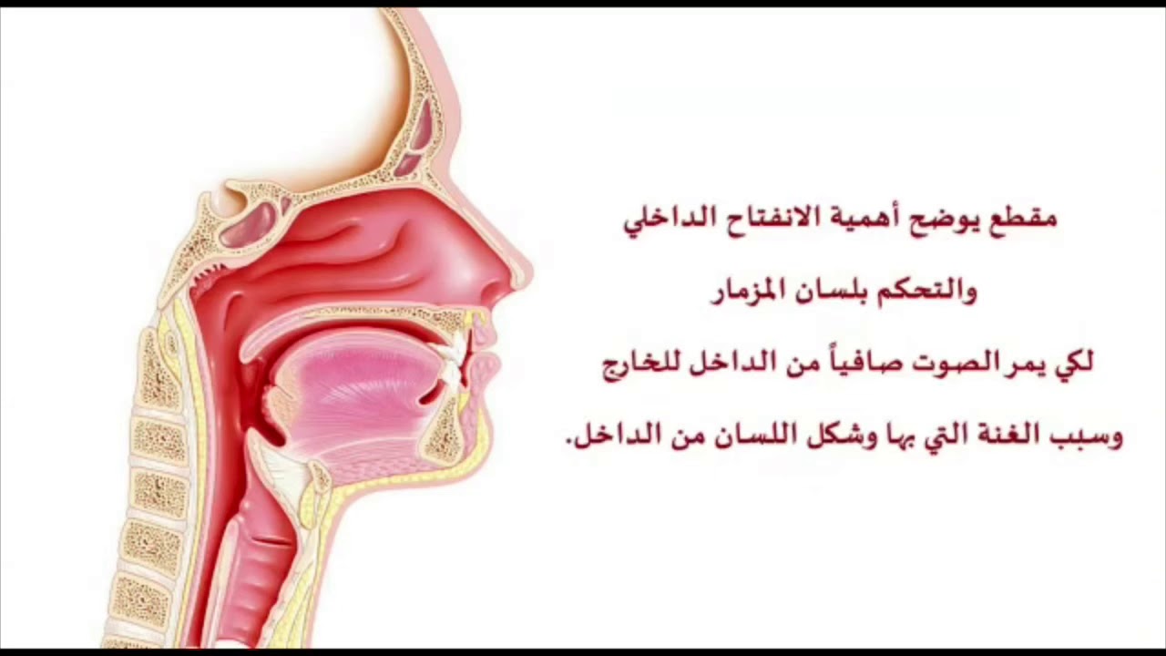 12 ديسمبر، 2018 الانفتاح الداخلي وطريقته لمرور الصوت
