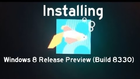 Installing Windows 8 Release Preview (Build 8330) in 2025