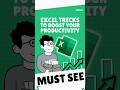 🔥 Excel Trick: Click & Highlight Entire Row! 🤯✨ #excel #spreadsheetmagic #exceltricks #exceltips
