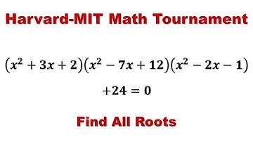 A 6th Degree Equation - How to Solve It?| Harvard-MIT Math Tournament (HMMT)