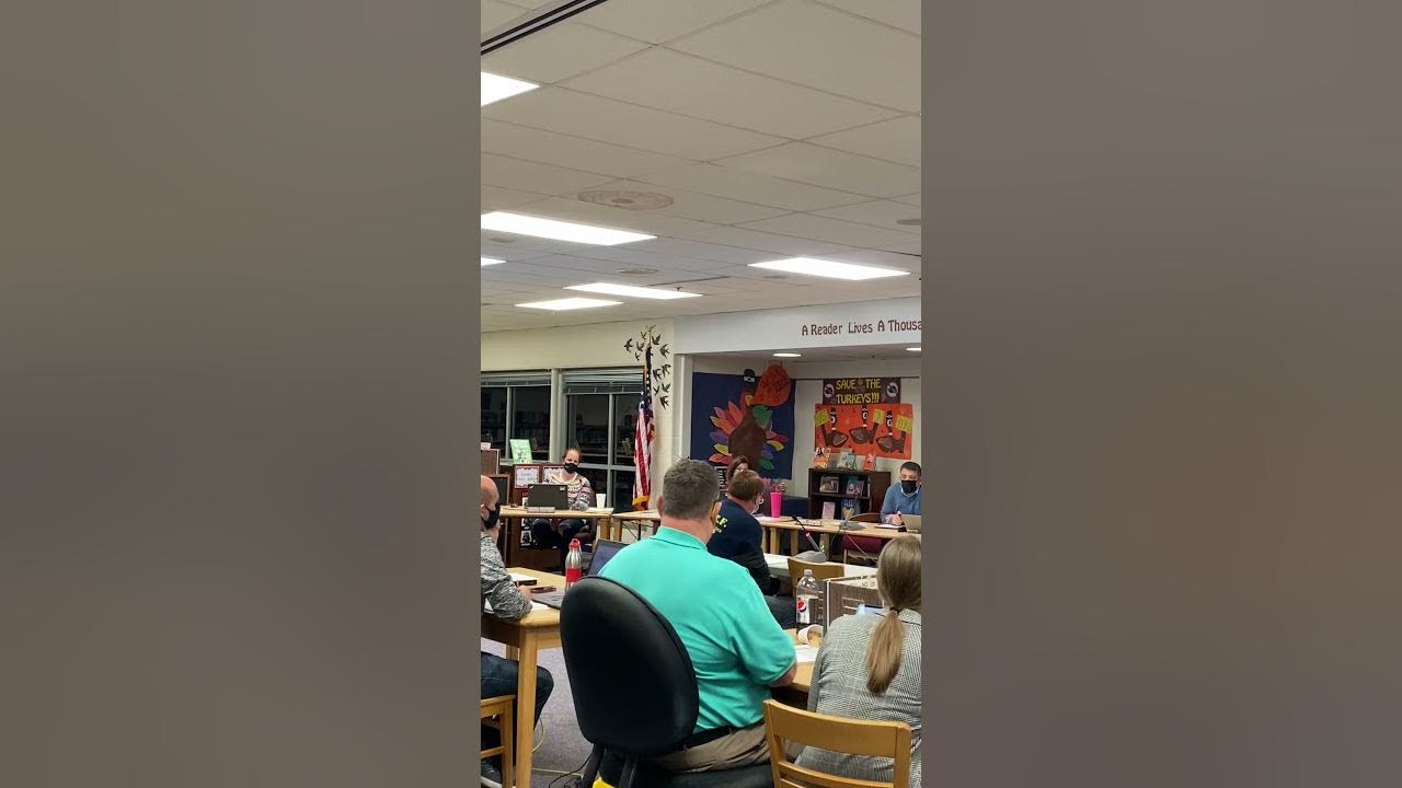 DoverEyota school board Eyota Minnesota 11/8/21 Gets taken to the