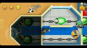 Robbery Bob: Chapter 3, Secret Lab: Level 15; Walkthrough 🦝