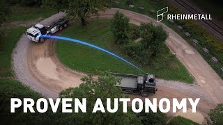 Rheinmetall Path – the world leader in off-road autonomy