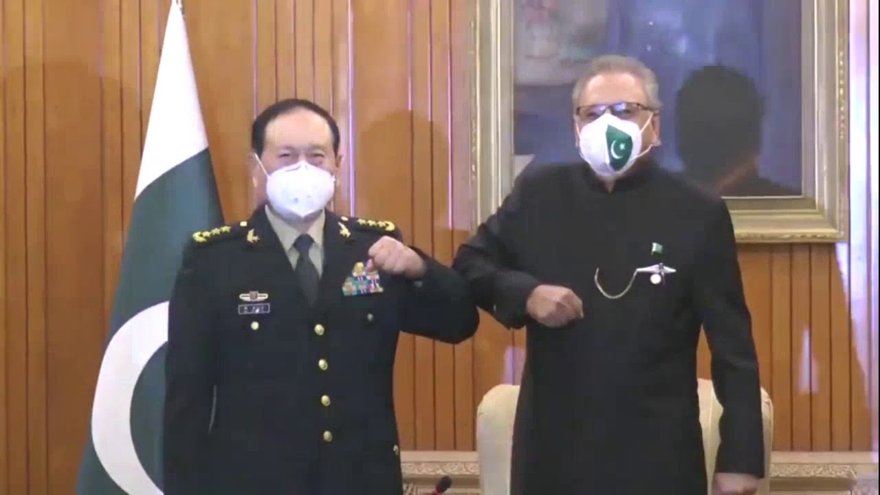 Chinese Defence Minister General Wei Fenghe Met To President & PM of Pakistan - NI(M) awarded to him