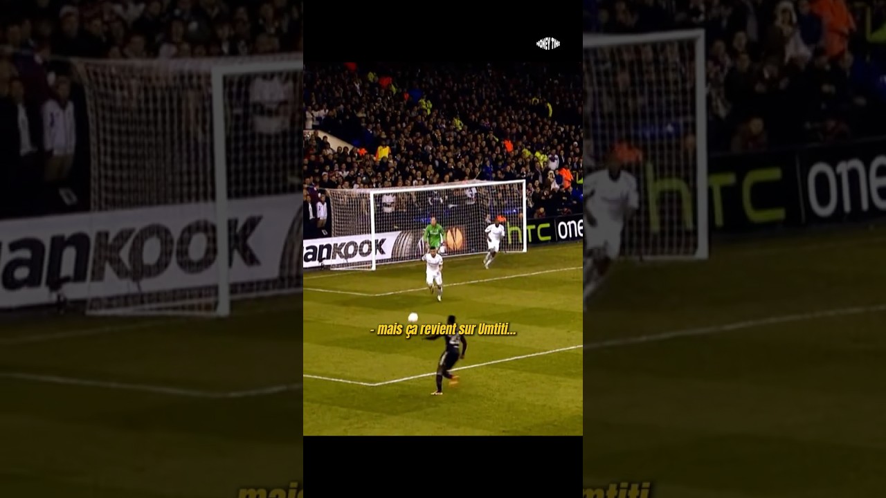 Le but impossible de Samuel umtiti 😱 #football #foot #histoirevraie #umtiti