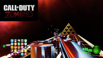 GOLD TOWER Full Completion Solo No Downs - NO Commentary - (Black Ops 3 Zombies custom map)