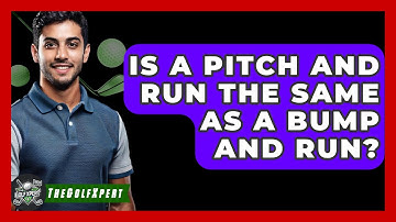 Is A Pitch And Run The Same As A Bump And Run? - The Golf Xpert