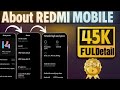 Redmi Mobile Full Information – Check MIUI, Android Version, Battery, CPU, RAM &amp; More!" 2025 update