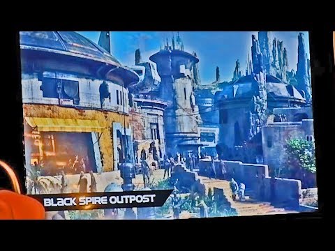 Black Spire Outpost name and details announcement for Star Wars: Galaxy's Edge at Walt Disney World