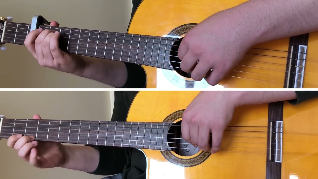 Başındaki Yazmayı da Sarıya mı Boyadın Gitar Cover