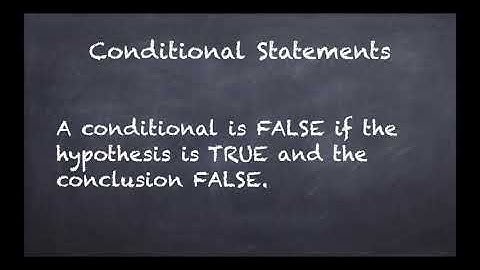 Geometry - True/False Logic and Conditional Statements