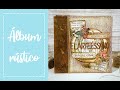 TUTORIAL SCRAPBOOKING: ÁLBUM efecto RÚSTICO