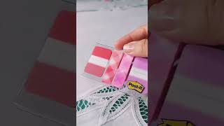 Unboxing Post-it flags | @Paperlin_art | Stationary | Books | Separadores | Sticky notes