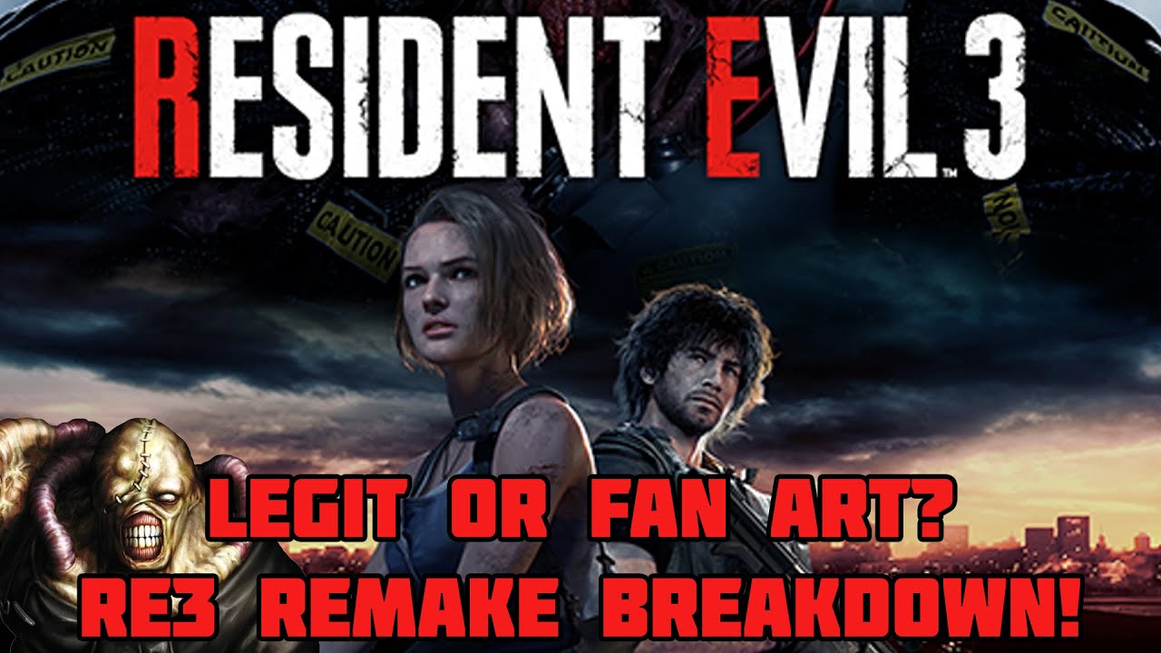 Great Fanart? Or Legit? Resident Evil 3 Leak Breakdown! [Resident Evil 3 Remake]