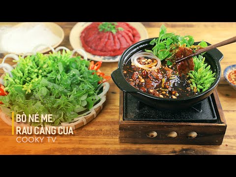Video Bò Né Me Rau Càng Cua - Cách Làm Đơn Giản, Ngon Chuẩn... - youtube