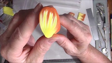 Polymer Clay Flame Cane Tutorial #3 AND Cane Sale by Gayle Thompson