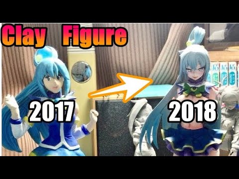 3年間 フィギュア作り初心者の成長の記録 Clay Figure 粘土 Youtube