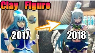 【3年間】フィギュア作り初心者の成長の記録【Clay Figure】【粘土】