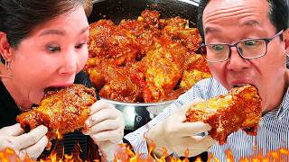 Oseng Mercon Jogja vs. Papa Mama Korea! 🌶️🔥