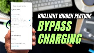 Enable this HIDDEN BYPASS CHARGING - PAUSE USB POWER DELIVER Feature ! screenshot 3