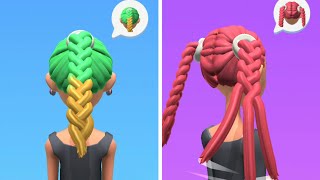 Braid Salon ♀️ All Levels Gameplay Android,iOS screenshot 2