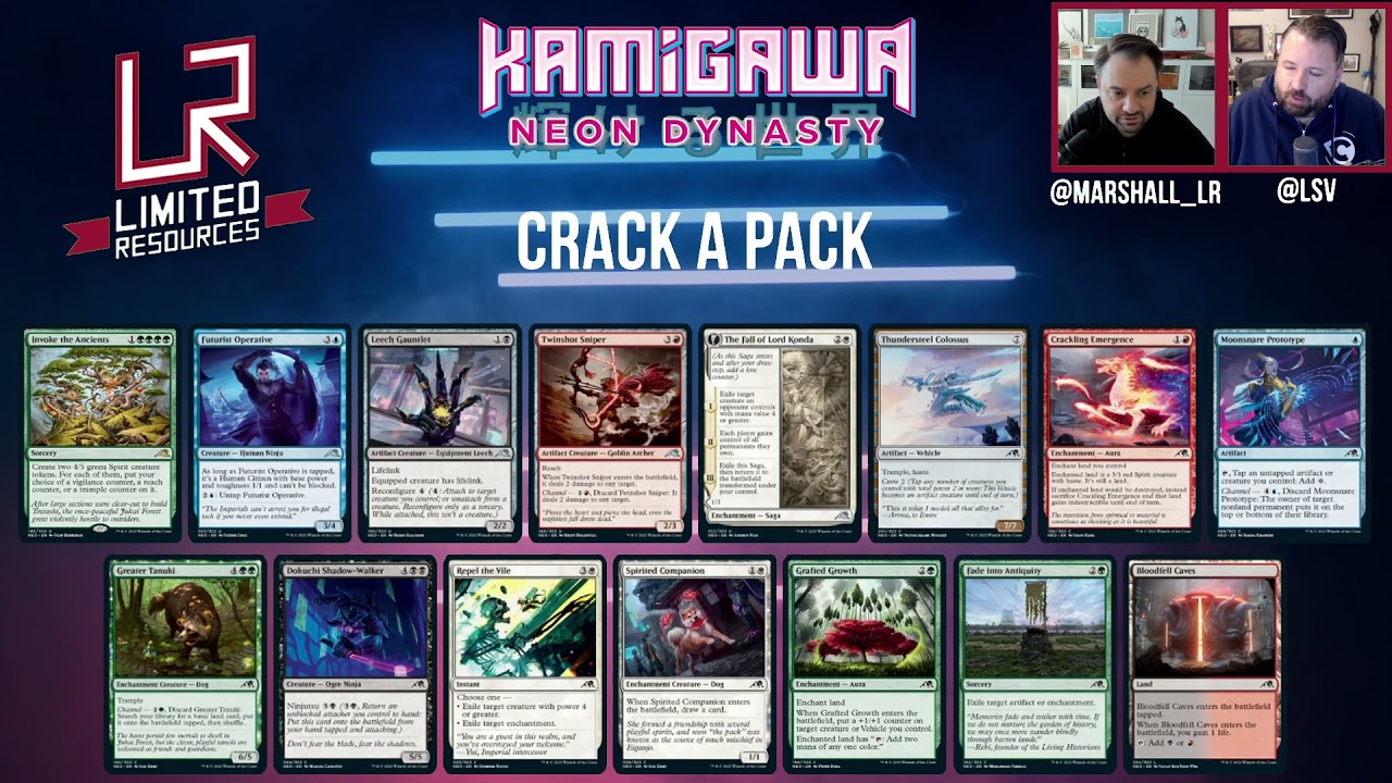 Limited Resources 638 MTGA Open and NEO Sealed Deck YouTube