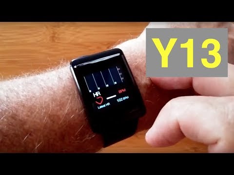 MAXTOP Y13 Large Display Apple Watch Shaped Fitness Smartwatch includes extra Band: Unbox & 1st Look