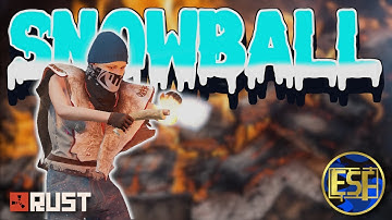 THIS SNOWBALL LED TO AN ONLINE RAID DEFENSE! - RUST SOLO