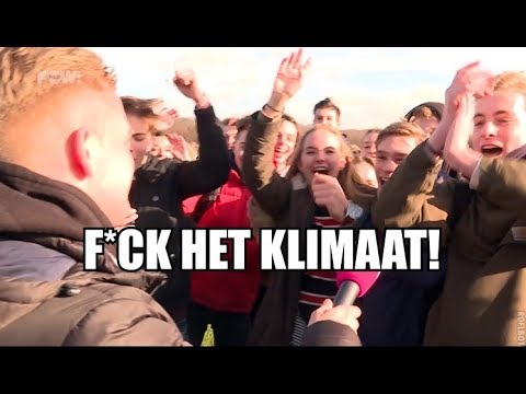 Leerlingen spijbelen voor klimaatfissa