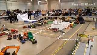 2015 Cabin Fever Expo Radio Controlled Construction Equipment in action!