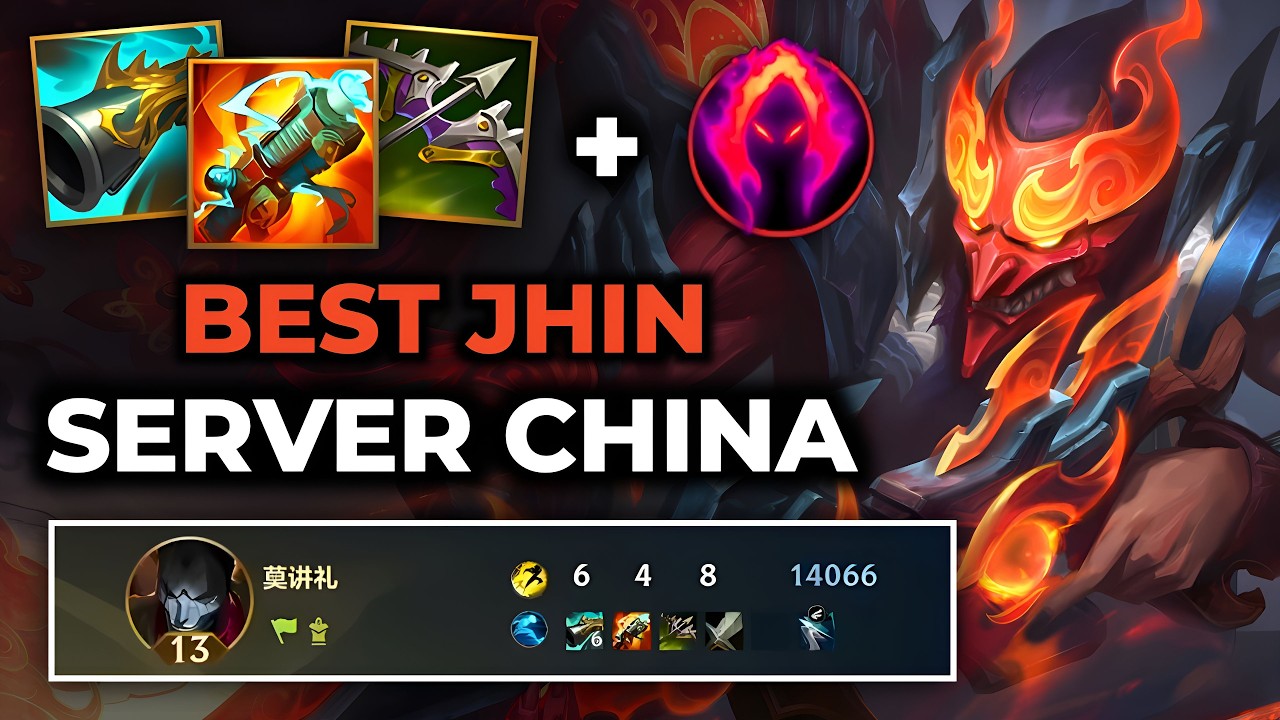 Jhin Wild Rift China - Build Runes Guide Patch 7.0b - Gameplay Jhin Season 20
