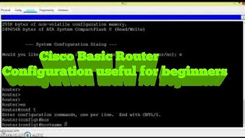 Cisco Router Basic configuration||  Hostname || Password || Console || Auxilarry || Dinesh Kumar M