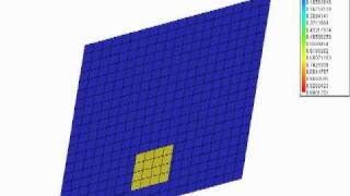 IMPACT Simulation - Moving plate #3 -