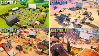 Evolution Of The Risky Reels In Fortnite Chapter 1 Season 4 - Chapter 5 Season 2