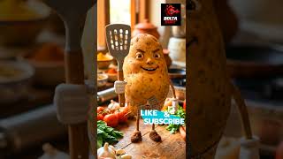 जब आलू गुस्सा हो गया… 😂🥔 | Funniest Talking Potato!#talkingobjects #funny #cartoon
