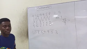 Numbers divided by 9 || simple method of solving digits divided by 9 || maths || SHS || JHS