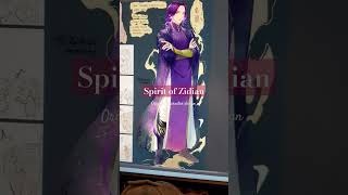 my design for the spirit of ZiDian. (Jiang Cheng's weapon from MDZS) #art #drawing #characterdesign