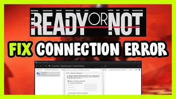How to FIX Ready or Not Connection / Server Error!