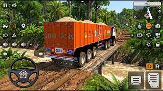 Tata GSI Signa 5530S on Impossible Mountain Road 😱 | Narrow Road Challenge | BUSSID Gameplay screenshot 4