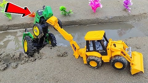 Diy Tractor Stuck In Mud Mini Science Project With JCB Part-4 @AnshdeepExperiment @Vivek Experiment💥