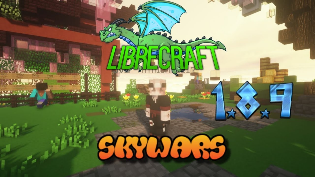 Minecraft Skywars +300fps HD ⭐ | Librecraft 😃🤙