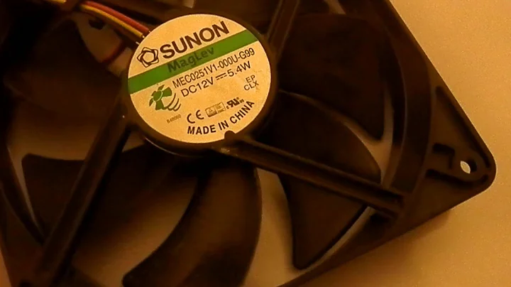 Energy saving computer fan with zero bearing friction of magnet shaft
