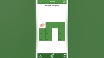 Find all the pairs? 🤔 brain over level 60 🤔 #gaming #shorts #ytshorts #puzzle