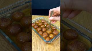 No Khoya Bread Gulab Jamun ASMR shorts shortsfeed