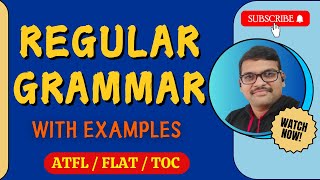 26-REGULAR GRAMMAR IN AUTOMATA THEORY || GRAMMAR || LEFT LINEAR GRAMMAR ||RIGHT LINEAR GRAMMAR ||TOC Wealth