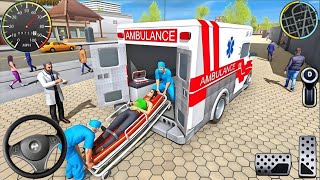 Ambulance City Rescue Simulator - 911 US Emergency Ambulance Driving 3D - Android Gameplay screenshot 2