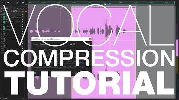 How to Compress Singing Vocals in Adobe Audition