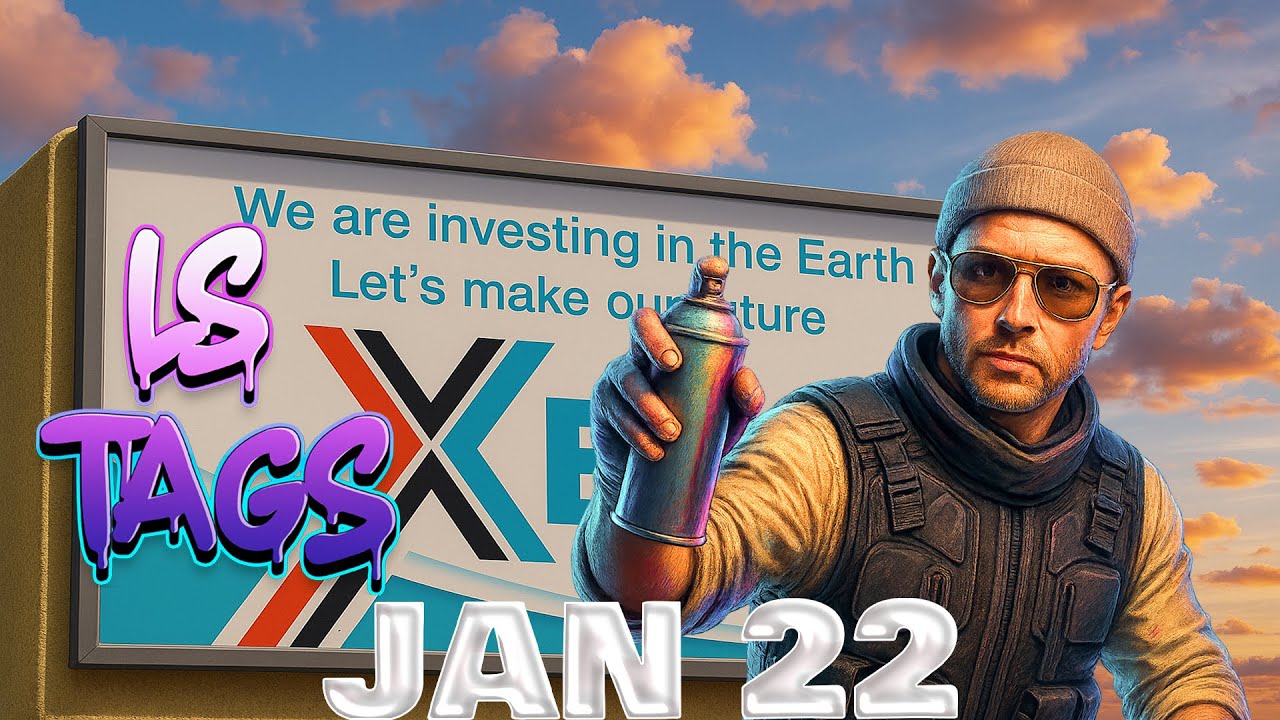 GTA Online LS Tags Location Today January 22 | I Found ALL 5 LS Tags in GTA Online Today!