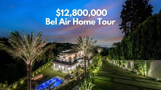 Touring a THRILLING $12.8M Bel Air Luxury Home | Los Angeles Home Tour screenshot 5