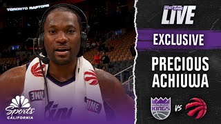 Precious Achiuwa shares how Kings slowed Raptors down in back-and-forth bout | NBCSCA